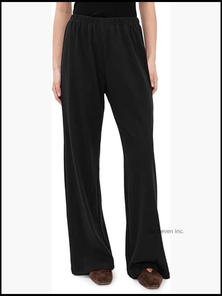 Lightweight Stretch Jersey Lounge Pants, Fitted, 27.5in Inseam